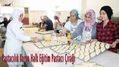 Pastacılık Kursu Halk Eğitim Pastacı Çırağı