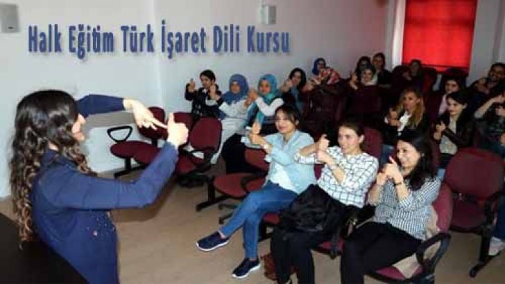 Halk Eğitim Türk İşaret Dili Kursu